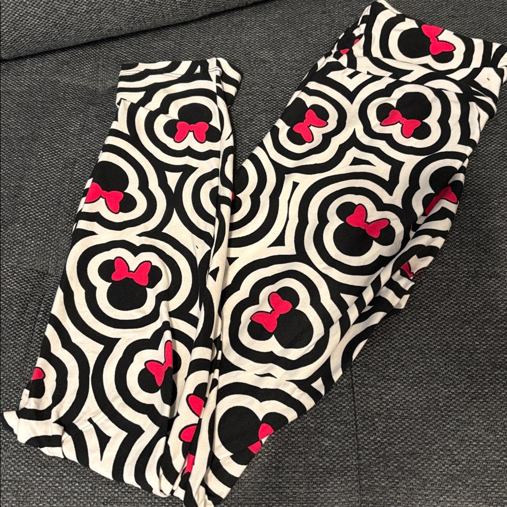 LuLaRoe Minnie Mouse Onesize Leggings